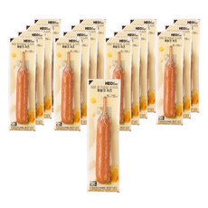 허닭 닭가슴살 소시지 후랑크 치즈 70g, 16개
