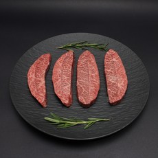 [꿈에그린한우] 한우 1++등급 부채살구이용 (냉장), 1개, 200g