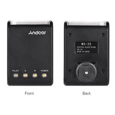 Andoer WS-25 카메라 플래시 스피드라이트 미니 플래시 캐논 니콘 펜탁스 소니 카메라용 범용 핫슈 GN18 포함, 1) WS-25 Flash lamp, 1개