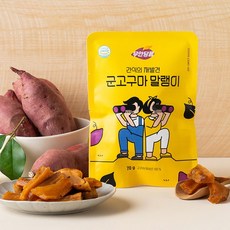 바다마음 달콤쫀득 무안 군고구마 말랭이 70g x 8봉