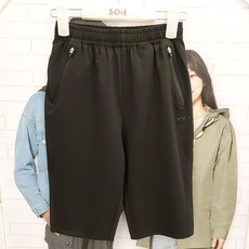 [소이주니어] 논현점 21년여름신상 ** 세일 빠른배송 ** 시원한소재 기능성 품 여유 있어요  6부 심플 배기 트레이닝바지 0207 리뷰후기