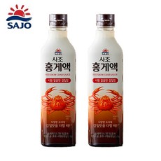 [사조] 홍게액 500g, 2개