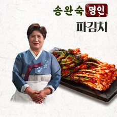 [송완숙명인] 파김치 1kg 국내산 김치 당일생산, 1개