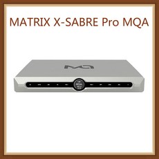 Matrix X SABRE pro mqa xsp 마스터 디지털 오디오 hifi 음악 dac dsd decorder, 단일, 은^0