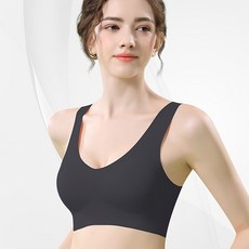 니즈웰 넘편한 노와이어 심리스 브라탑 2개세트