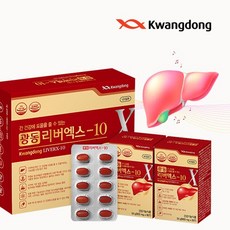 광동 리버엑스-10 밀크씨슬 4개월분 120정 간건강 피로회복 간에좋은 영양제, 1
