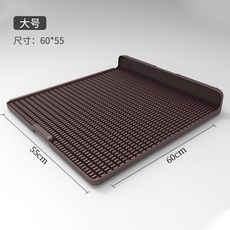 애견 강아지 패드 필요없는 세척식 대형 배변판, 대형 브라운 배변판