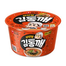 라면왕 김통깨 용기면 79g, 12개