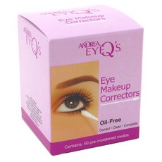 Andrea Eye Q 's Eye 안드레아 아이 큐 메이크업 코렉터 스왑 50 매 2 팩, none, 상세페이지참조