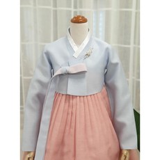 이영한복 후기좋은 (코랄블루) 하객한복 대여한복