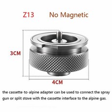 캠핑 가스 스토브 버너 부탄 어댑터 세이버 플러스 액세서리 리필 장비, 04 Z13, 04 Z13