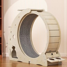 클릭샵 DIY 고양이 캣휠(소) 고양이운동기구 고양이18층숨숨집