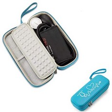 3M Classic III Lightweight II SE Cardiology IV 진단과 호환되는 Caseling Hard Stethoscope Case 간, Blue Pu Leather_One Size, Blue Pu Leather_One Size, Blue Pu Leather