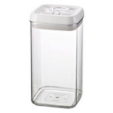 Felli Flip Tite Acrylic 5" x 9" Food Storage Square Canister 81 oz. (1) Felli Flip Tite 아크릴 5" x 9, 1, 기타