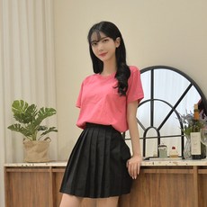 [교복몰] 베이직 티셔츠 (14colors) 유니폼 반티 티셔츠