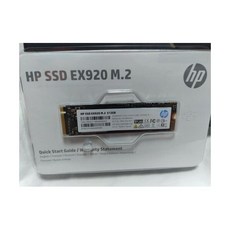 HP EX920 M.2 512GB PCIe 3.0 x4 NVMe 3D TLC NAND Internal SSD 솔리드 스테이트 드라이브[세금포함] [정품] 395352621714