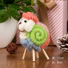 양모완제품인형