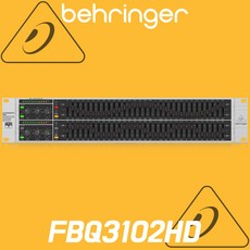[베링거정품] 베링거 FBQ3102HD 31밴드 스테레오 그래픽 EQ 이퀄라이저 음향기기