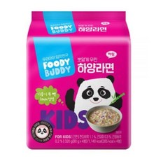 [푸디버디] 하양라면 멀티 (4입), 8개