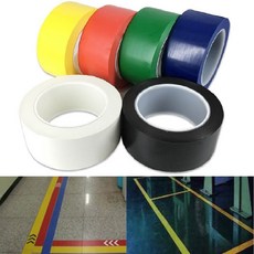 동선 색깔테이프 표시 안전테이프 안전표시 동선표시 바닥라인 구획정리 150mm 구획표시 바닥테이프 줄테이프 구획 30m 테이프 경고테이프, 1개
