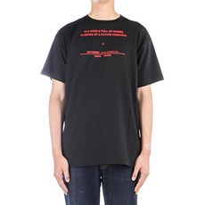 [라프시몬스] (221 M125 19001 0099) 남성 반팔 티셔츠 22FW