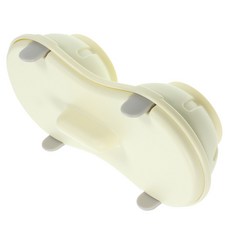 뚜껑이 달린 특수 계란 스티머 몰드 전자레인지 오븐 플라스틱 상자 오믈렛 인공물, Ivory, 1개