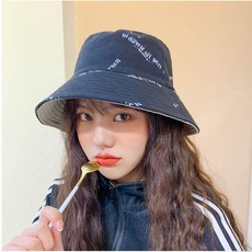 버킷햇 와이드 양면 버킷햇 여성 버킷햇 벙거지 모자