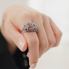 보석반지1월탄생석