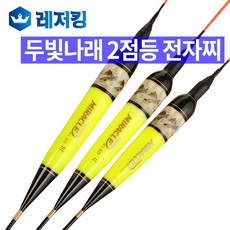 미라클 두빛나래 2점등 전자찌 민물낚시찌 민물낚시, 40cm(3호), 1개