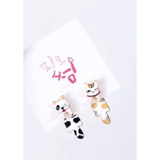 고양이귀걸이
