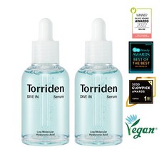 (2개묶음) 토리든 다이브인 저분자 히알루론산 세럼 50ml