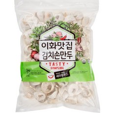 세미원 이화맛집 김치 손만두 3kg 대용량 업소용 냉동만두, 1개