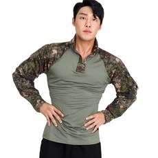 전술 컴뱃셔츠 긴팔 디지털 육군 택티컬 군용 군인티 강철부대 티셔츠