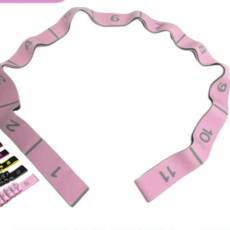 그랑드레브 스포츠 탄성 저항 밴드, 9단계, 파우더핑크, 1개