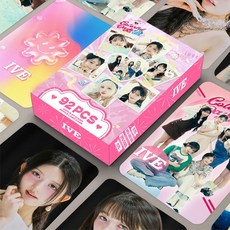 아이브 포토카드 스티커 92장 / 포카 60장+스티커 32장, 컬러풀 데이 92장