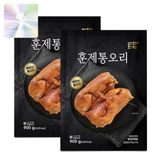 반찬단지 훈제오리 통오리 900g X 2 대용량, 2개