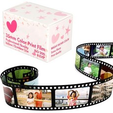 135대의 카메라를 위한 35mm 컬러 인쇄 필름 8장 200도 ISO 고포화 HD 카메라 네거티브 초상화 및 빠른 액션 사진 촬영을, 1개