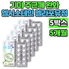 L 엘 시스틴 시스테인 먹는 육체피로 기미 주근깨 약 영양제 완화제, 5개, 60정