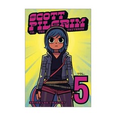 Scott Pilgrim Comics 1-6 영국 버전 Bryan Lee O'Malley, 5권 미국판