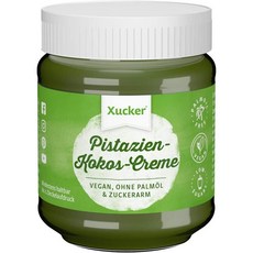 독일 슈카 Xucker Pistazien-Kokos 자일리톨 피스타치오 코코넛 크림, 1개, 200g