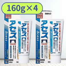 일본발송 사토 아세스 오리지날 160g 아세스L 아세스E 2개세트, 4개, 아세스 오리지날 160g (블루)