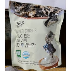 명인이 만든 찹쌀가득 콩가루 김부각