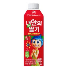 내안의 진짜딸기 팩음료 280ml x 12개