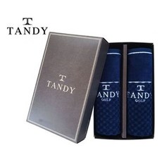 필수품_ qb_W42F406 개업선물 GIFT 정답_탠디 샤링엠보 하프타올 세트 2P 150개 인쇄무료 개업답례품 고급답례품 근로자의날선물 개업식선물, 기본