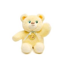 노티드 옐로우 슈가베어 애착인형 (봉제인형 곰돌이인형 집들이 출산 선물), 1개, 기본