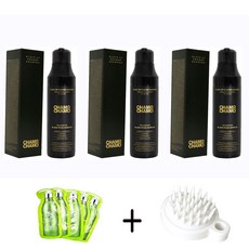 새치 커버 염색 샴푸 차모차모 블랙업 체인지 200ml 3개 구성