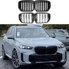 BMW X5 G05 23년형 전면 라디에이터 키드니 범퍼 후드 그릴 xDrive 30i 35d 40i M50i 더블라인, OEM