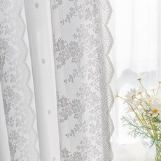 레이스침대커튼