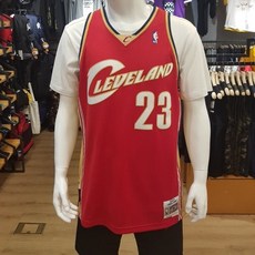 NBA 남여공용 수량 클리블랜드 캐벌리어스 미첼앤네스 스윙맨 져지 민소매/나시