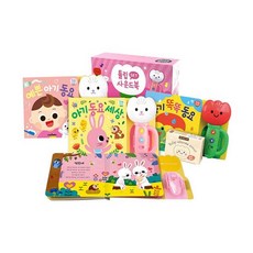 밀크북 튤립 사운드북 분홍이 세트 전3권, 도서